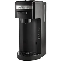 Brentwood Black Single-Serve Coffee Maker with Travel Mug