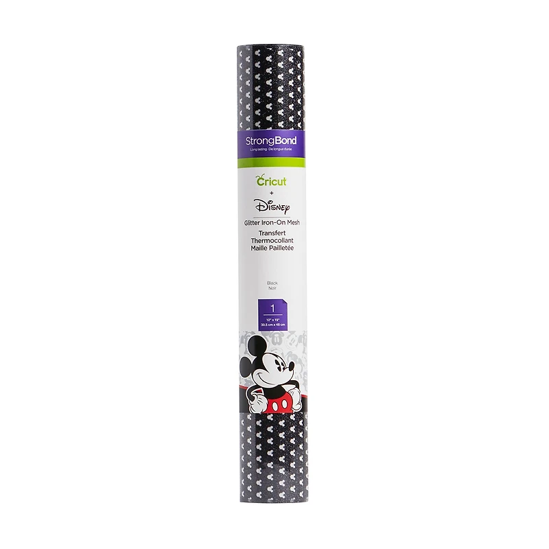Cricut® Glitter Iron-On™ Disney® Mickey Mesh