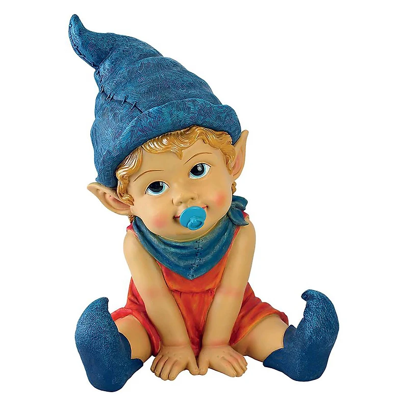 Design Toscano 11" Archibald the Baby Gnome Outdoor Statue