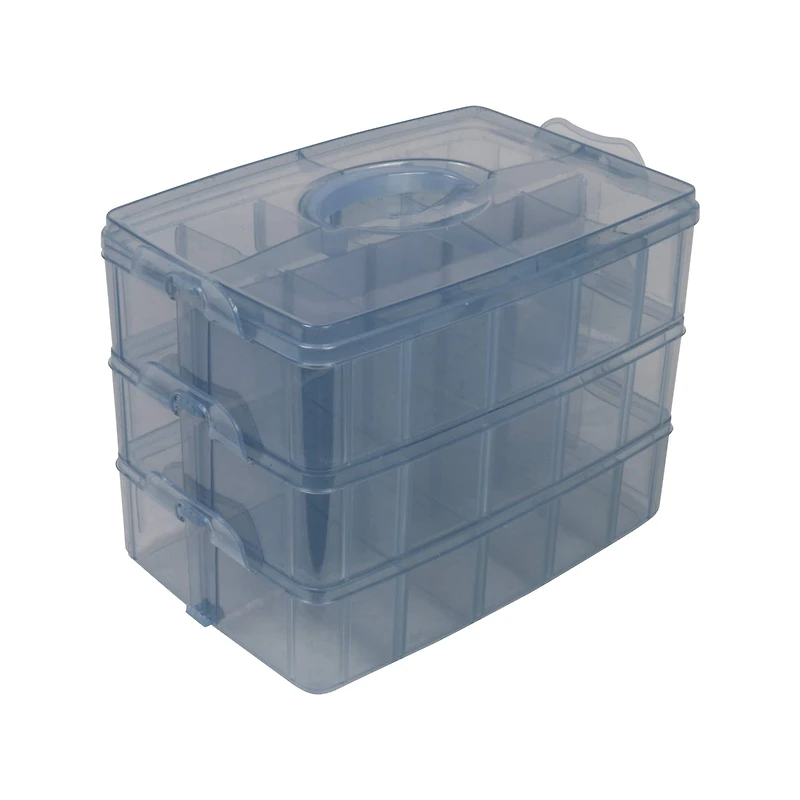 Everything Mary Dark Gray Stackable Storage Container