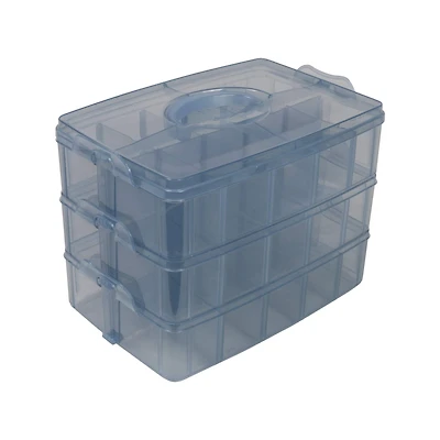 Everything Mary Dark Gray Stackable Storage Container