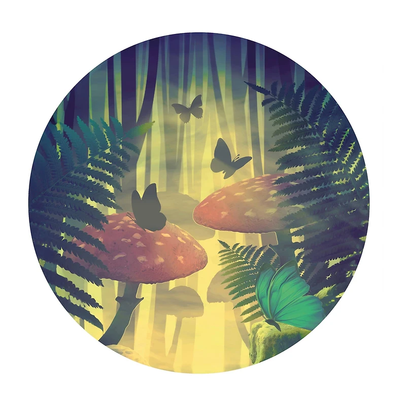 Forest Round Canvas Painting Kit by Craft Smart®