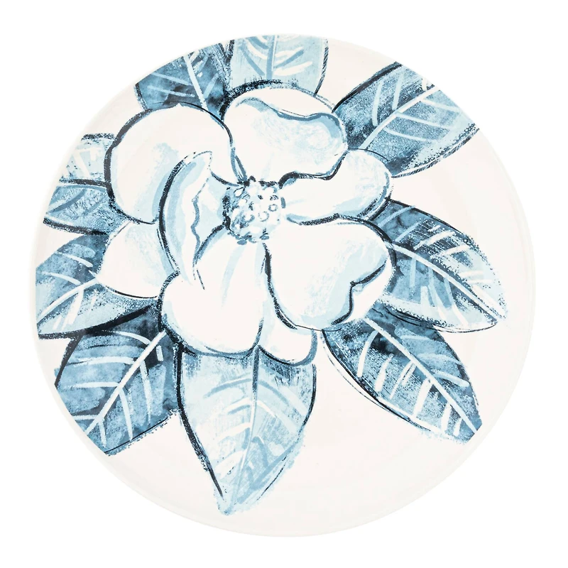 Hello Honey® 10.5" Animal & Flower Stoneware Dinner Plate Set