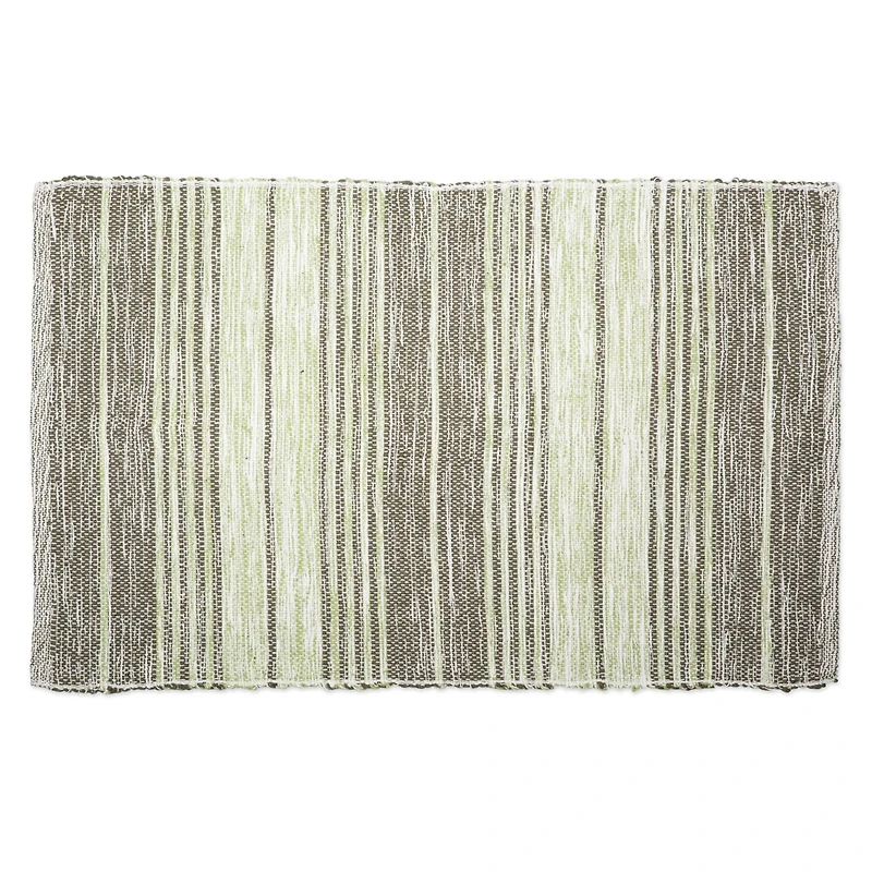 DII® Variegated Artichoke Recycled Yarn Rug, 2ft. x 3ft.