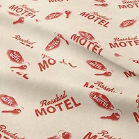 Schitt's Creek® Rosebud Motel & Keys Cotton Fabric