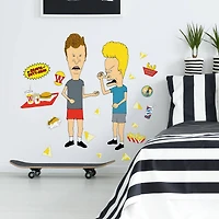 RoomMates Beavis and Butt-Head Peel & Stick Giant Wall Decals