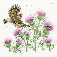 Bothy Threads Feathers and thistles Counted Cross Stitch Kit