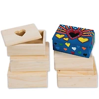 S&S® Worldwide Heart Cut Out Box, 6ct.