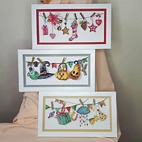 Charivna Mit Cross Stitch Kit Halloween