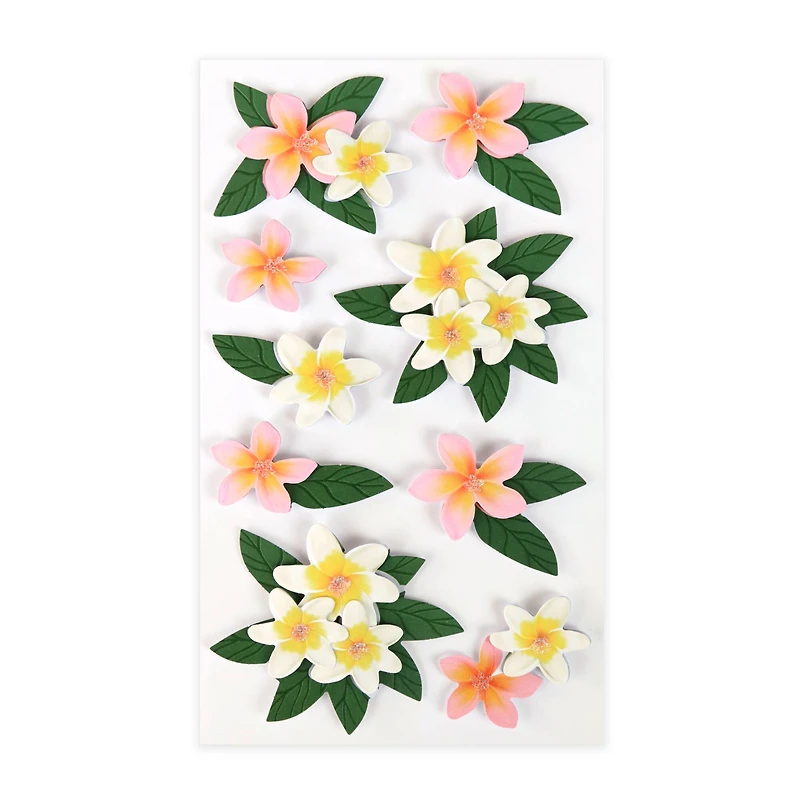 Plumeria Flower Stickers by Recollections™