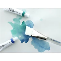 Connoisseur® White Taklon Short Handle Scrubber Brush