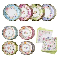Kate Aspen® Tea Time Party 62-Piece Party Tableware Set