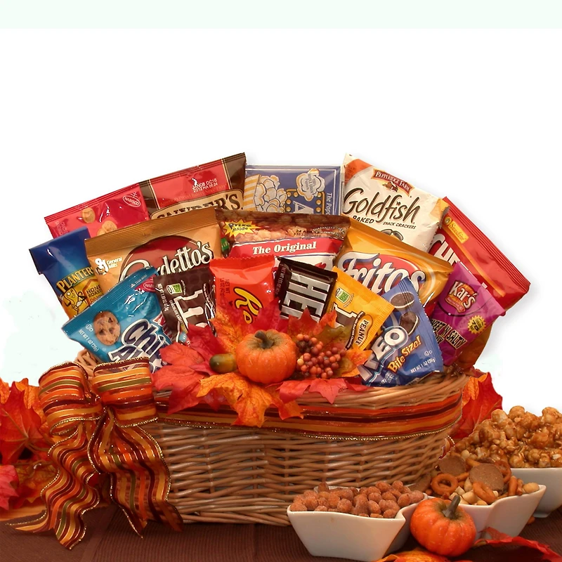 A Fall Snack Attack Gift Basket