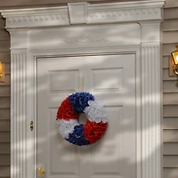 18" Patriotic Rose Wreath