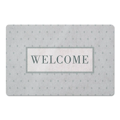 Welcome Plus Floor Mat