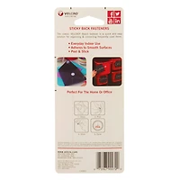 12 Packs: 15 ct. (180 total) VELCRO® Brand Sticky Back White Coins