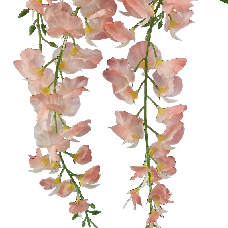 41" Hanging Pink Wisteria Stem by Ashland®