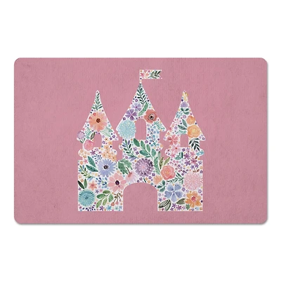 Floral Castle 18" x 27" Floor Mat