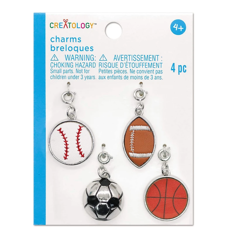 Sport Ball Charms by Creatology™, 4ct.
