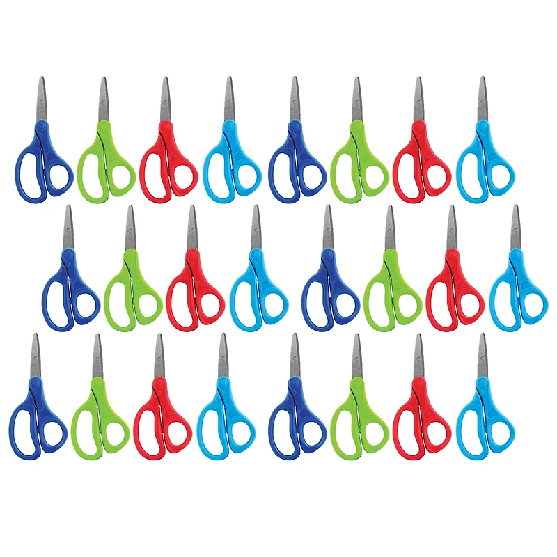 Maped® 5" Kids Pointed Scissors, 24ct.