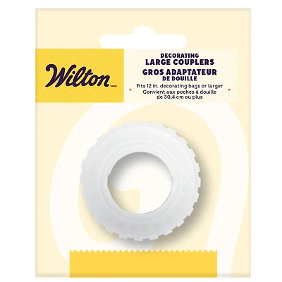 Wilton™ Large Plastic Coupler for Cake Decorating