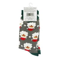 Santa Head Crew Socks by Celebrate It™