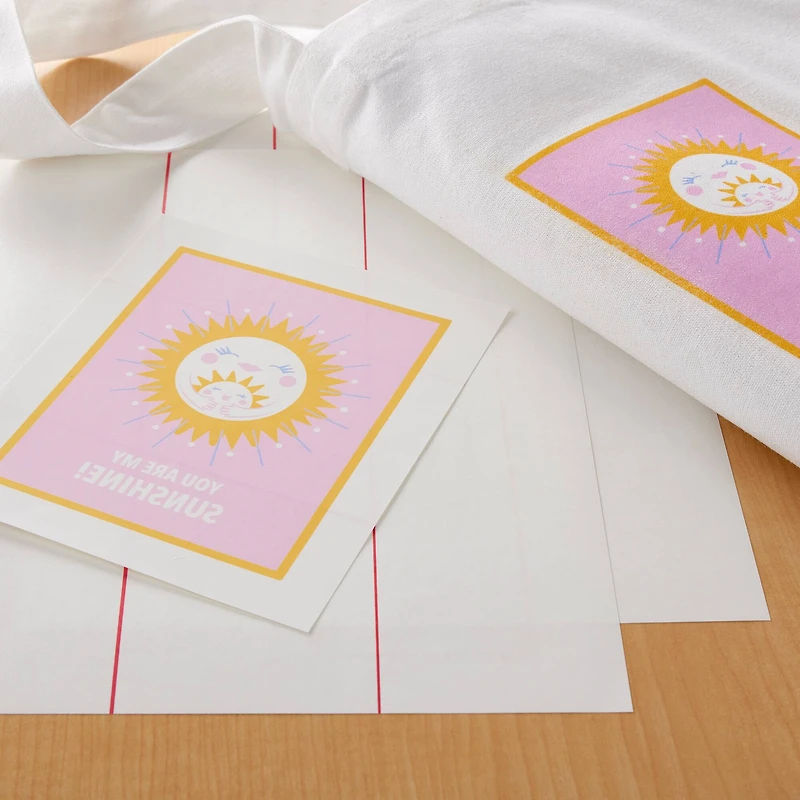 Jolee's Boutique® Easy Image™ Transfer Sheets for Light Stretchy Fabrics, 5ct.