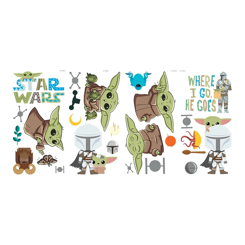 RoomMates Star Wars­™ The Child Illustrated Peel & Stick Wall Decals