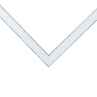 Craig Frames Slushie Blue Raspberry Picture Frame