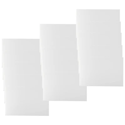15 Pack: 20" x 30" White Plastic Corrugated Board by Creatology™