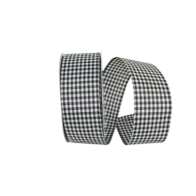 Reliant 2.5" x 50yd. Great Gingham Wired Ribbon
