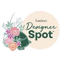 FloraCraft® 2" Green Artesia WetFōM Designer Spot™, 2ct.