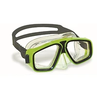 Swim Central 6.25" Lime Green Laguna Recreational Swim Mask with Nose Piece
