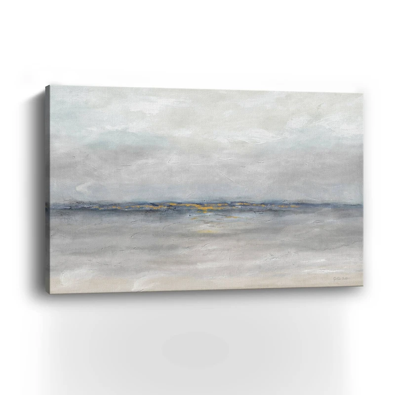 Crystal Gray Bay Landscape Canvas Giclee