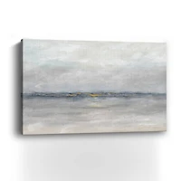 Crystal Gray Bay Landscape Canvas Giclee