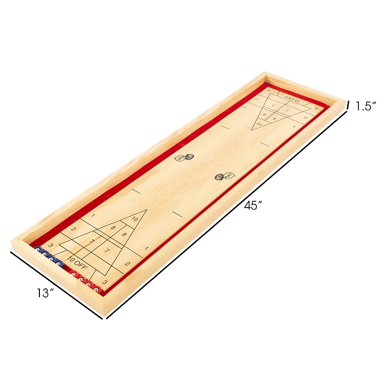Toy Time Tabletop Shuffleboard Game