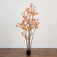 6ft. Autumn Pieris Artificial Fall Tree