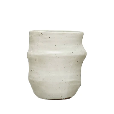 Hello Honey® 6" White Stoneware Crock