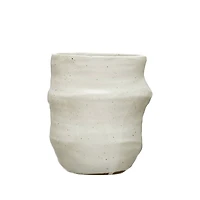 Hello Honey® 6" White Stoneware Crock