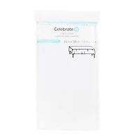 12 Pack: 108" White Rectangle Table Cover by Celebrate It™