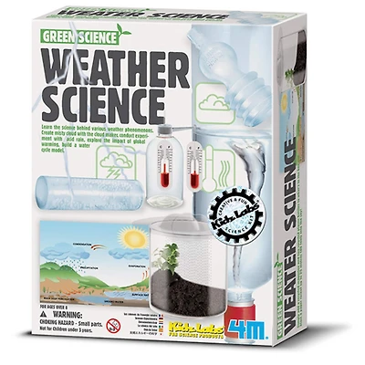 Toysmith® 4M® KidzLabs™ Weather Science STEM Kit