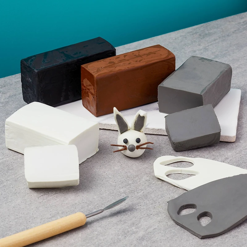Neutral Plastalina Modeling Clay Set by Craft Smart®