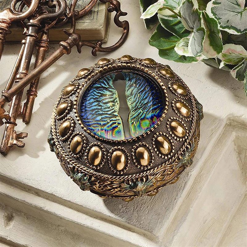 Design Toscano The Eye of the Dragon Mystical Safe Box