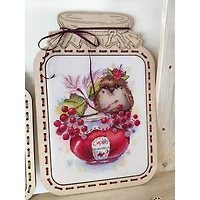 MP Studia Winged Arrowwood Cross Stitch Kit