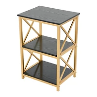 Hello Honey® 26'' Crossline Side Table