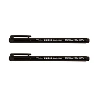 Tombow MONO 005 Black Drawing Pens, 2ct.