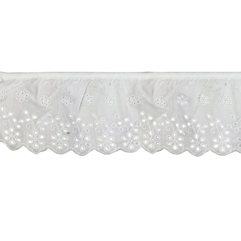 3.25" White Eyelet Trim by Celebrate It®