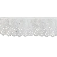 3.25" White Eyelet Trim by Celebrate It®