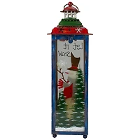 15" Let It Snow Christmas Lantern