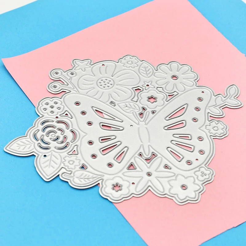Butterfly & Flowers Cutting Die by Recollections™